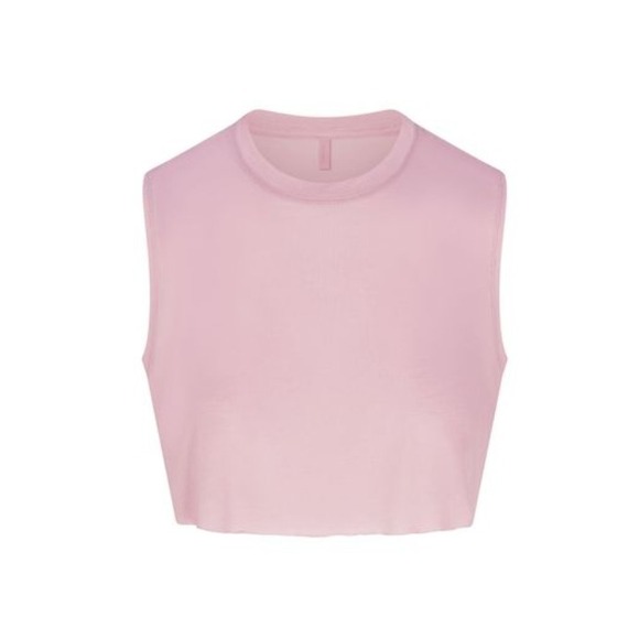 SKIMS Tops - Skims Boyfriend Cropped Tank Top, Cherry Blossom, XS‎